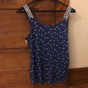 Cotton Camisole With Cut-Out Back